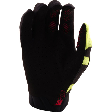 Guantes TROY LEE DESIGNS Air - Cyclops negro/Flo Yellow