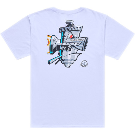 Camiseta TROY LEE DESIGNS Carb Club - blanco
