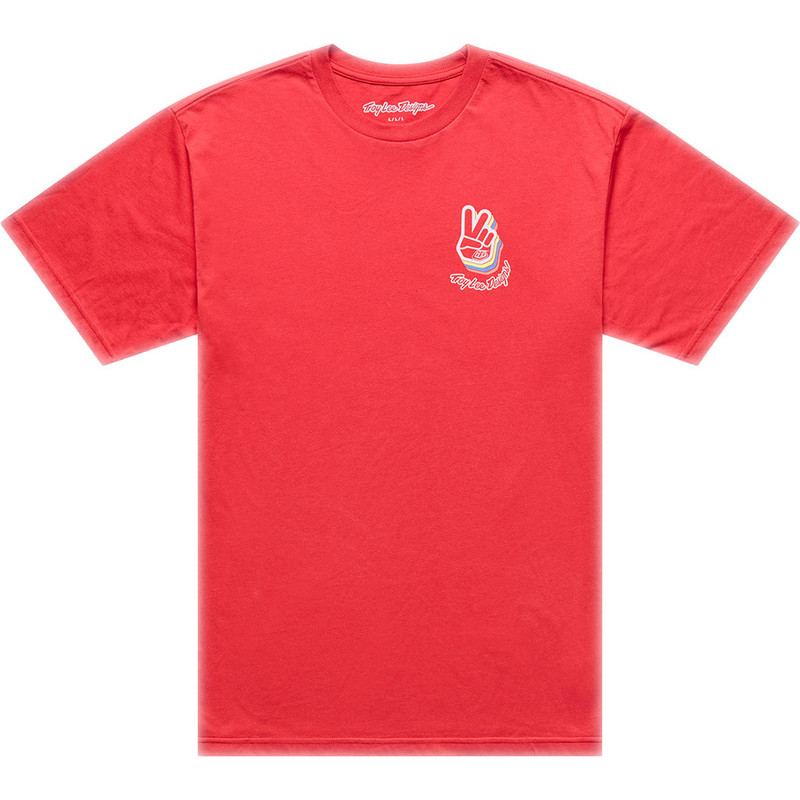 Camiseta TROY LEE DESIGNS Deuces - Scarlet
