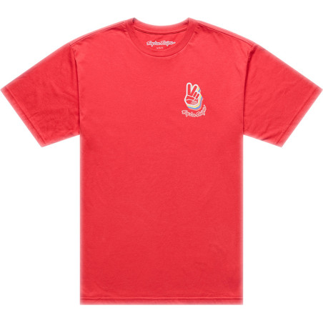 Camiseta TROY LEE DESIGNS Deuces - Scarlet