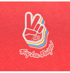 T-Shirt TROY LEE DESIGNS Deuces - Scarlet