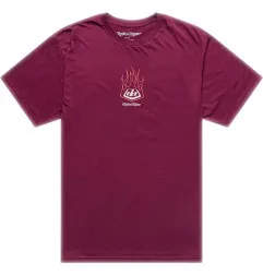 T-Shirt TROY LEE DESIGNS Flame2 - Sangria