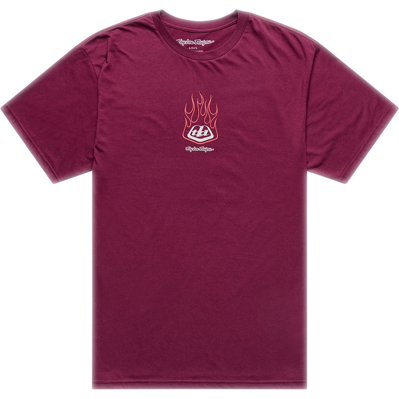Camiseta TROY LEE DESIGNS Flame2 - Sangria
