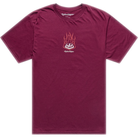 Camiseta TROY LEE DESIGNS Flame2 - Sangria