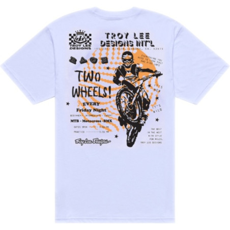 TROY LEE DESIGNS Friday Night T-Shirt - Weiß