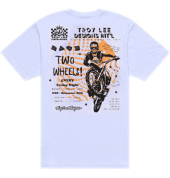 T-Shirt TROY LEE DESIGNS Friday Night - blanc