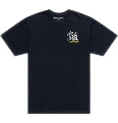 T-Shirt TROY LEE DESIGNS Heritage - noir