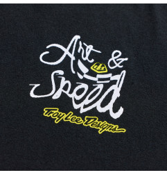 T-Shirt TROY LEE DESIGNS Heritage - noir
