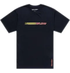 T-Shirt TROY LEE DESIGNS Stripes - noir