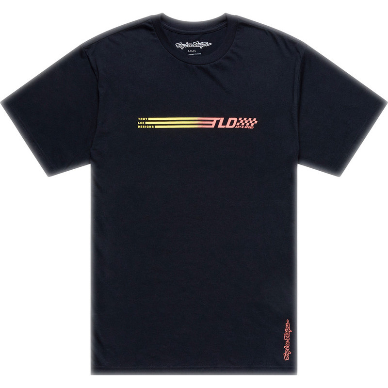 Camiseta TROY LEE DESIGNS Stripes - negro