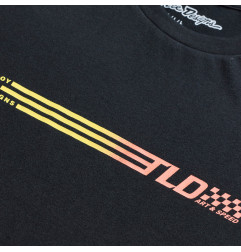 TROY LEE DESIGNS Stripes T-Shirt - Black