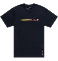 TROY LEE DESIGNS Stripes T-Shirt - Schwarz