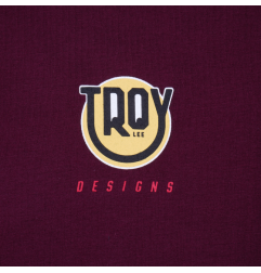 TROY LEE DESIGNS Happy Dayz Damen T-Shirt - Sangria