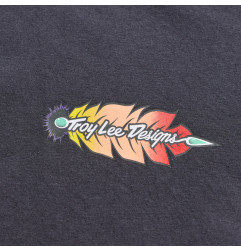 T-Shirt femme TROY LEE DESIGNS Featherlite - Carbon