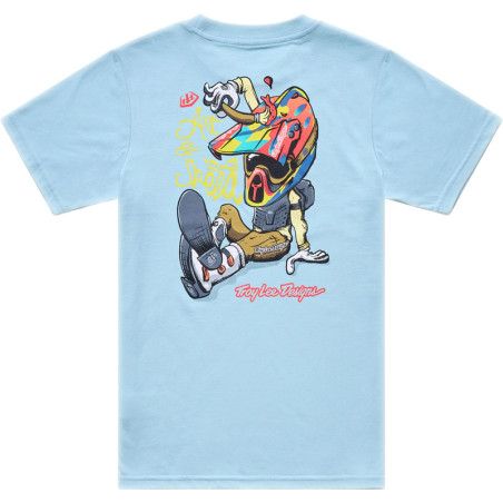 TROY LEE DESIGNS Heritage Youth T-Shirt - Dawn Blue