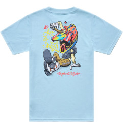 TROY LEE DESIGNS Heritage Youth T-Shirt - Dawn Blue