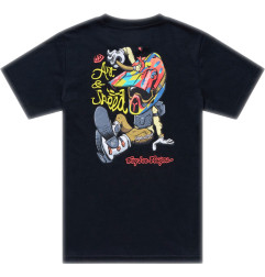 Camiseta infantil TROY LEE DESIGNS Heritage - negro