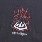 TROY LEE DESIGNS Long Sleeve Flame2 T-Shirt - Carbon