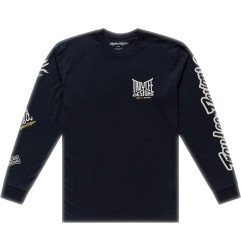 T-Shirt TROY LEE DESIGNS Long Sleeve Handlebar - noir
