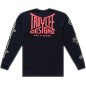 T-Shirt TROY LEE DESIGNS Long Sleeve Handlebar - noir