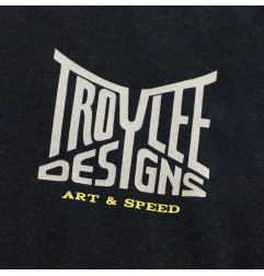 T-Shirt TROY LEE DESIGNS Long Sleeve Handlebar - noir
