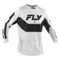 Camiseta FLY RACING Kinetic Mesh - Blanco / Negro