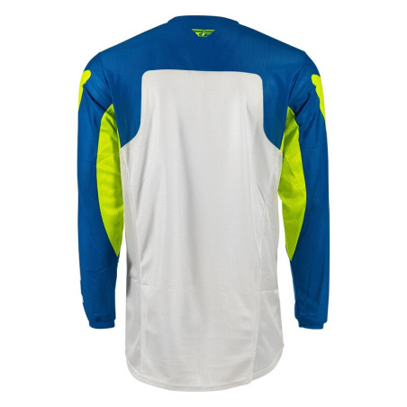 FLY RACING Kinetic Mesh Jersey - Blue / White / Hi-Vis