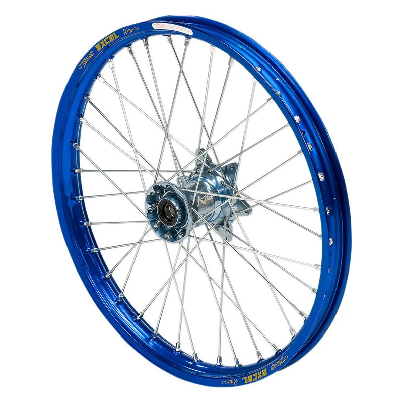 Roue Elite MX-EN avec rayons argentés KITE pour YAMAHA YZ 125, YZ 250, YZ 450 de 2002 à 2024