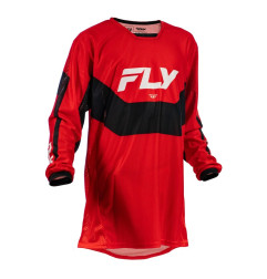 Maillot enfant FLY RACING Kinetic Mesh - rouge/noir/blanc