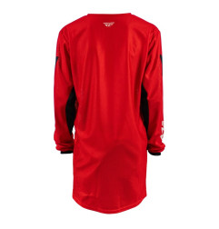 Camiseta infantil FLY RACING Kinetic Mesh - Rojo / Negro / Blanco