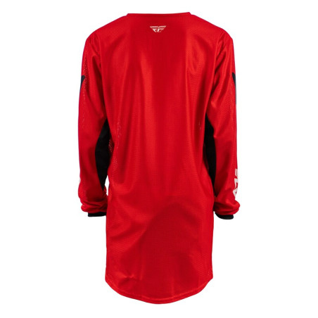 Camiseta infantil FLY RACING Kinetic Mesh - Rojo / Negro / Blanco