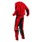 FLY RACING Kinetic Mesh Jugendjersey - Rot/Schwarz/Weiß