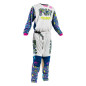 FLY RACING Kinetic Mesh Mutant Youth Jersey - White / Blue / Multi