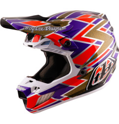Casque TROY LEE DESIGNS SE5 Carbon Mips Flush - violet