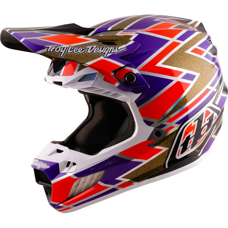 Casco TROY LEE DESIGNS SE5 Carbon Mips Flush - violeta Casco TROY LEE DESIGNS SE5 Carbon Mips Flush - violeta
