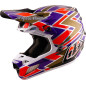 TROY LEE DESIGNS SE5 Carbon Mips Helm Flush - Violett