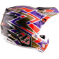 TROY LEE DESIGNS SE5 Carbon Mips Helm Flush - Violett