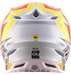 Casco TROY LEE DESIGNS SE5 Carbon Mips Boltz - Navy/blanco
