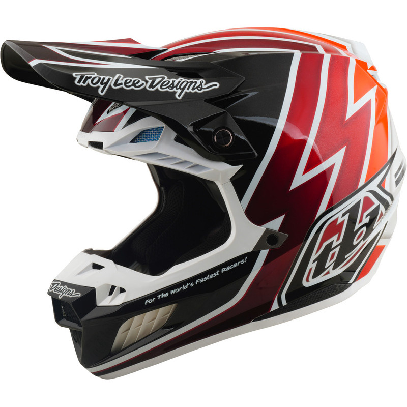 TROY LEE DESIGNS SE5 Composite Mips Helm Boltz - Schwarz/Rot TROY LEE DESIGNS SE5 Composite Mips Helm Boltz - Schwarz/Rot