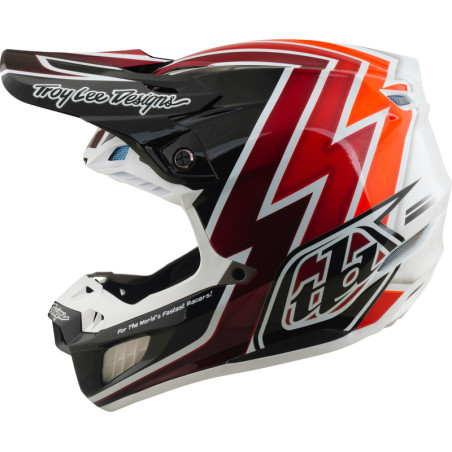 TROY LEE DESIGNS SE5 Composite Mips Helm Boltz - Schwarz/Rot