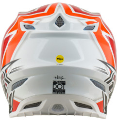 Casco TROY LEE DESIGNS SE5 Composite Mips Boltz - negro/rojo