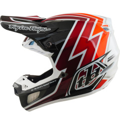 Casco TROY LEE DESIGNS SE5 Composite Mips Boltz - negro/rojo