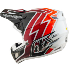 Casco TROY LEE DESIGNS SE5 Composite Mips Boltz - negro/rojo