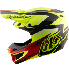 Casque TROY LEE DESIGNS SE5 Polycarbonate Mips Ripper - jaune fluo