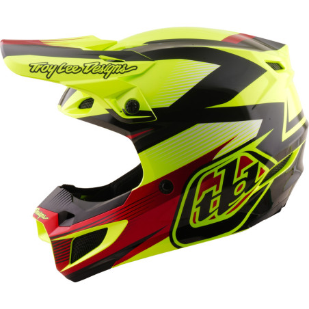 TROY LEE DESIGNS SE5 Polycarbonate Mips Helm Ripper - Fluogelb
