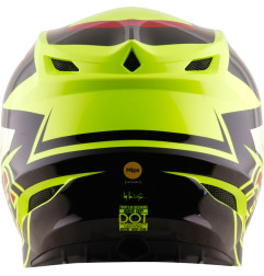 Casco TROY LEE DESIGNS SE5 Polycarbonate Mips Ripper - amarillo fluo