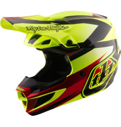 TROY LEE DESIGNS SE5 Polycarbonate Mips Helm Ripper - Fluogelb