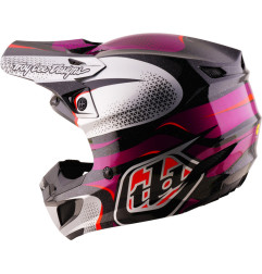 Casco TROY LEE DESIGNS SE5 Polycarbonate Mips Aura - violeta/negro