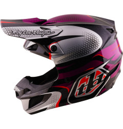 TROY LEE DESIGNS SE5 Polycarbonate Mips Helmet Aura - Violet/Black