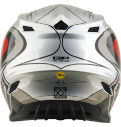 TROY LEE DESIGNS GP Pro Mips Helm Pulse - Rot